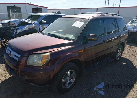 2007 Honda Pilot Ex-L z USA, uszkodzony, nr VIN 5FNYF28527B026611